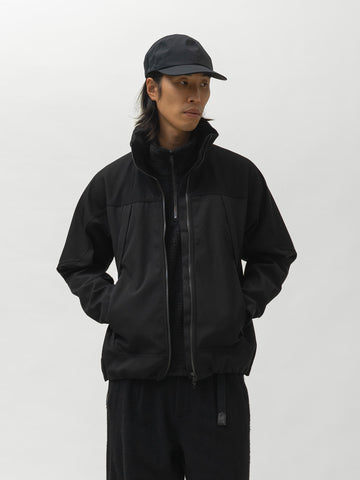 HAVEN Zephyr Jacket - Loro Piana Storm System 3L Nylon Wool Black, Jackets