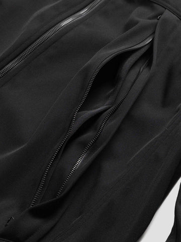 HAVEN Zephyr Jacket - Loro Piana Storm System 3L Nylon Wool Black, Jackets