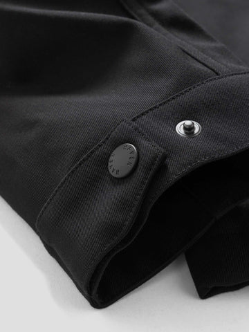 HAVEN Zephyr Jacket - Loro Piana Storm System 3L Nylon Wool Black, Jackets