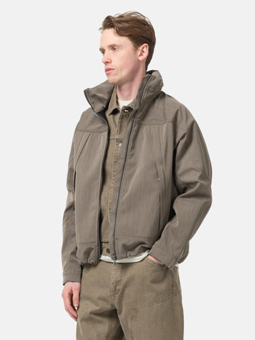 HAVEN Zephyr Jacket Loro Piana Storm System 3L Nylon Taupe, Jackets