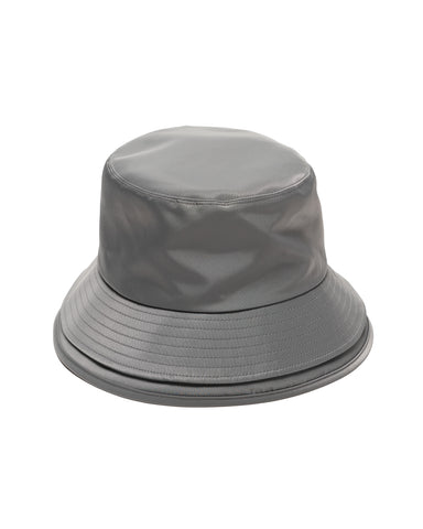 sacai Nylon Twill Double Brim Hat Gray, Headwear