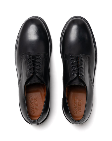 HAVEN / Viberg Officer Derby Black, Footwear