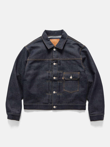 HERILL Cashmere Denim XX Jacket Indigo, Trucker Jackets