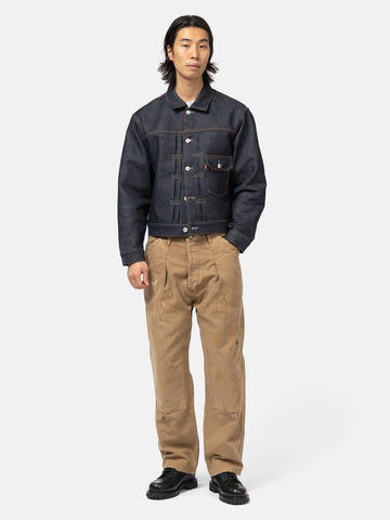 HERILL Cashmere Denim XX Jacket Indigo, Trucker Jackets