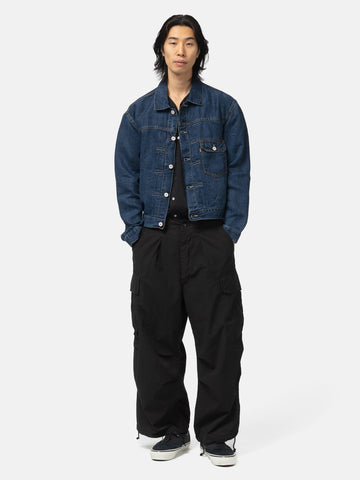 HERILL Linen Denim XXJacket Vintage Worn, Denim Jackets