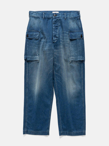 HERILL U.S.ARMY M-43 Nepdenim Pants Vintage Worn, Jeans