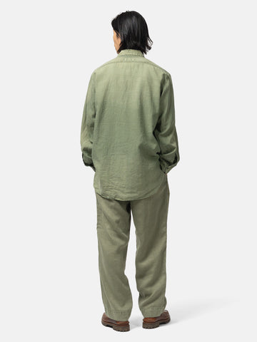 HERILL U.S.N Linen Shirt Olive Drab, Shirts