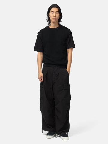 HERILL West Indian Seaisland Mesh N/S Black, Shirts