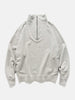 HERILL Zipup Sweatshirt Top Grey, Sweatshirts
