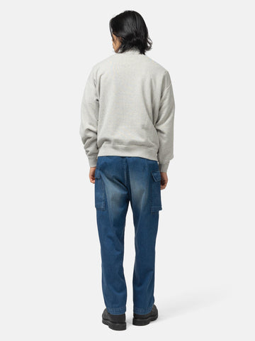 HERILL Zipup Sweatshirt Top Grey, Sweatshirts