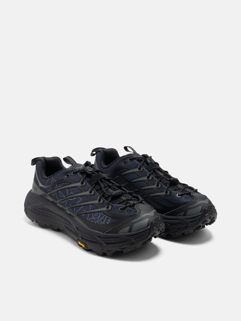 Hoka Mafate Three2 Wordmark Black / Outer Orbit, Sneakers