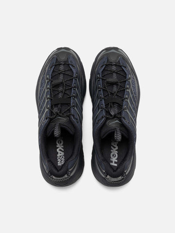 Hoka Mafate Three2 Wordmark Black / Outer Orbit, Sneakers