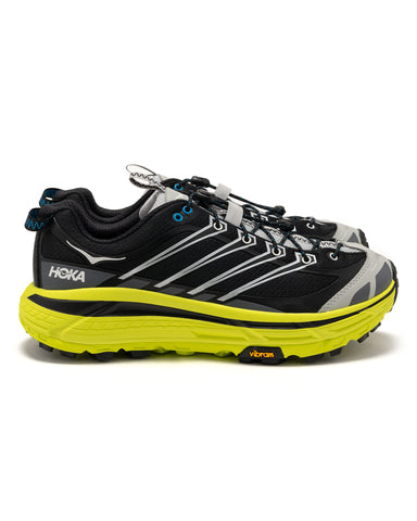 Hoka Mafate Three2 Black / Hoka Citrus, Footwear