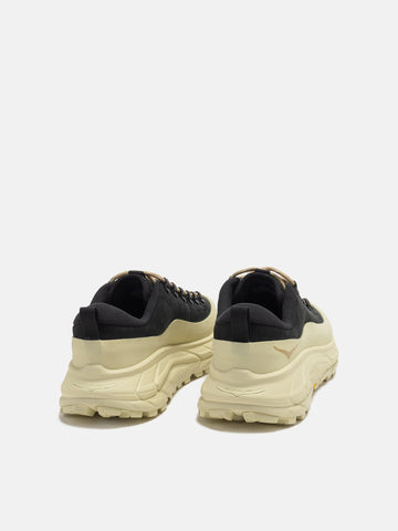 rear view of the HOKA U Tor Summit Black / Pampas Grass