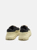 rear view of the HOKA U Tor Summit Black / Pampas Grass