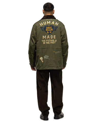 Human Made Field Jacket Olive Drab, Outerwear