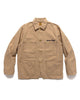 Human Made Washed Duck Coverall Jacket Beige, Outerwear