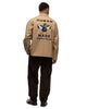 Human Made Washed Duck Coverall Jacket Beige, Outerwear