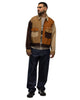 Human Made Zip-Up Work Jacket Brown, Outerwear