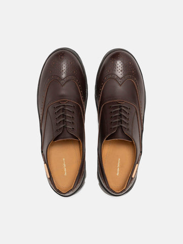 Hender Scheme Brogue Balmoral #2146 Shoes Dark Brown, Shoes