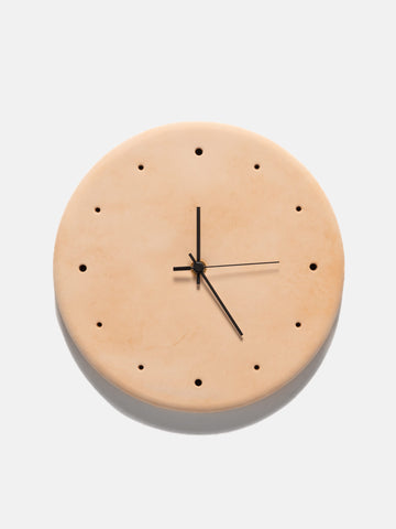 Hender Scheme Clock Natural, Wall Clocks