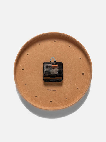 Hender Scheme Clock Natural, Wall Clocks