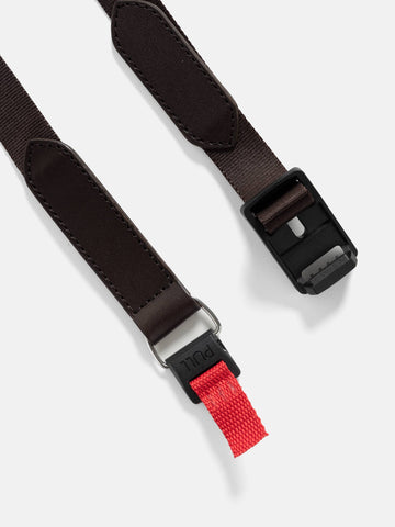 Hender Scheme Fidlock Nylon Belt Dark Brown, Belts