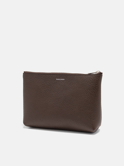 Hender Scheme Pouch M Dark Brown, Pouches