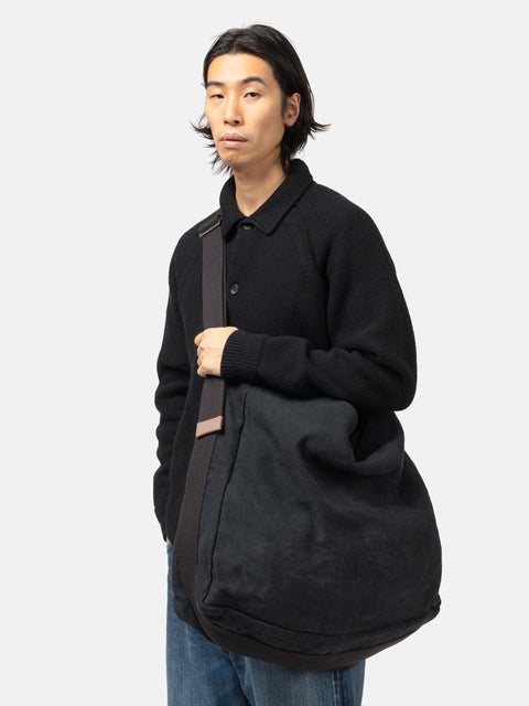 Hender Scheme Square Shoulder Bag Big Black, Shoulder Bags