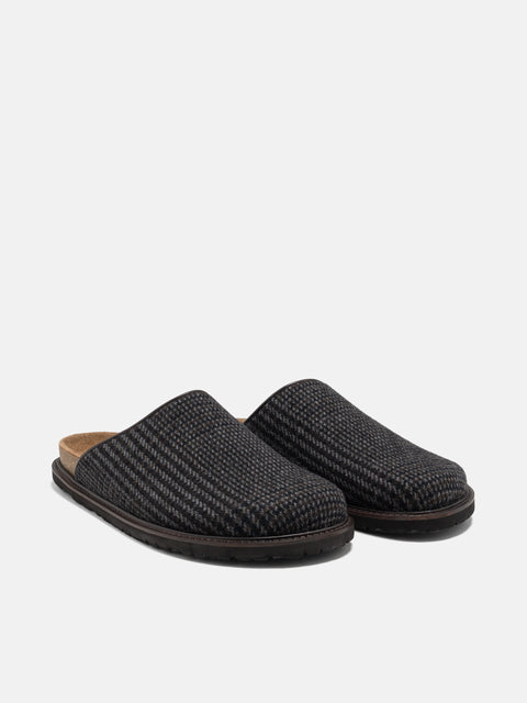 Hender Scheme Tweed Crog Dk Brown, Mules