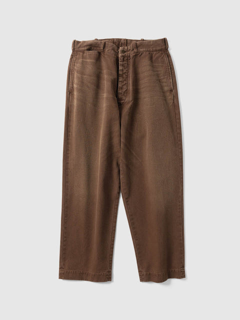 HERILL Duck Work Pants Brown, Pants