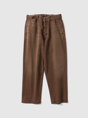 HERILL Duck Work Pants Brown, Pants