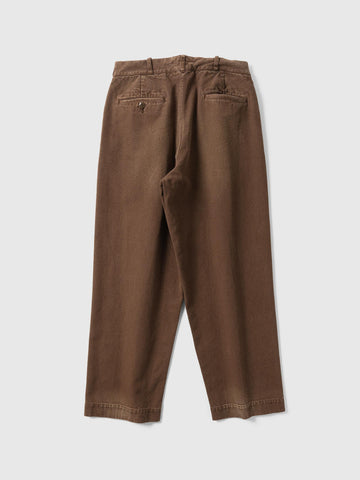 HERILL Duck Work Pants Brown, Pants