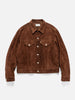 HERILL Lamb Suede Jacket Brown, Leather Jackets