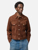 HERILL Lamb Suede Jacket Brown, Leather Jackets