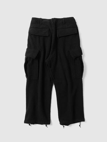 HERILL for HAVEN Rigidwool Jungle Fatigue Pants Black, Pants