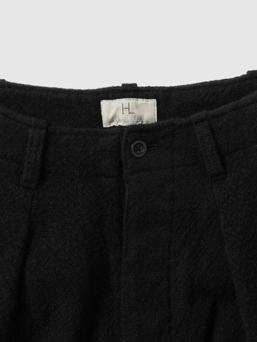 HERILL for HAVEN Rigidwool Jungle Fatigue Pants Black, Pants
