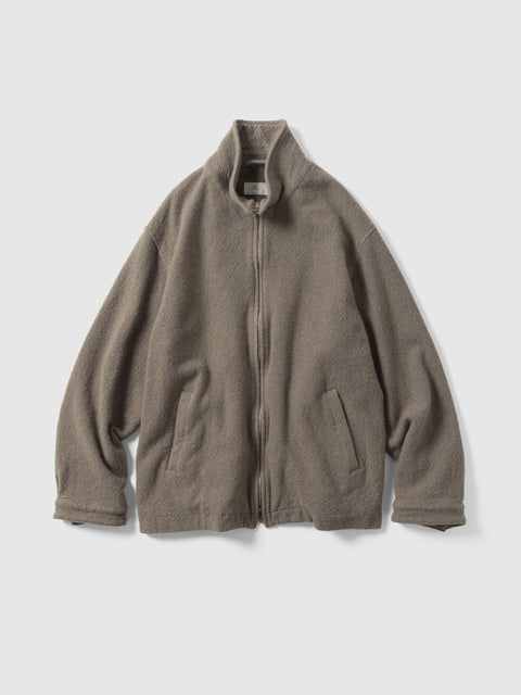 HERILL for HAVEN Rigidwool Zip-up Jacket Greige, Jackets