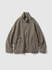 HERILL for HAVEN Rigidwool Zip-up Jacket Greige, Jackets