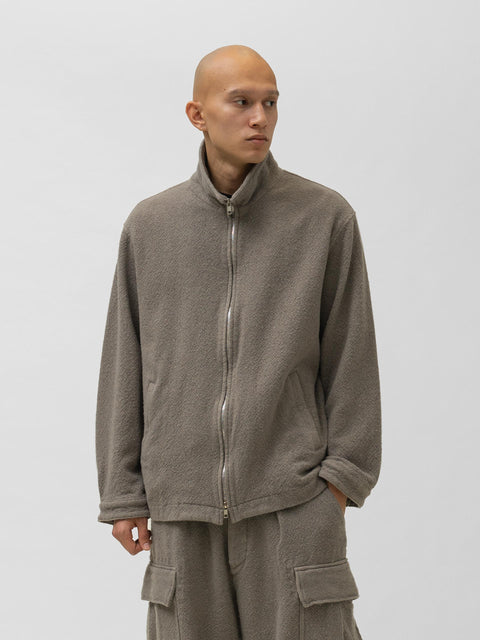 HERILL for HAVEN Rigidwool Zip-up Jacket Greige, Jackets