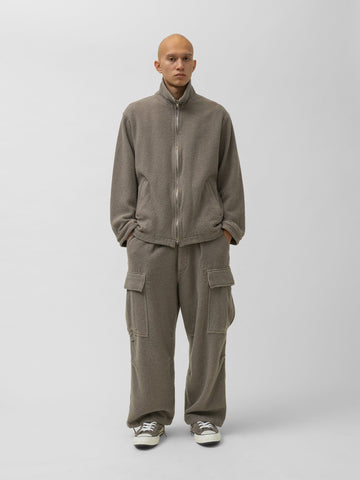 HERILL for HAVEN Rigidwool Zip-up Jacket Greige, Jackets