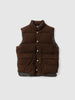 HERILL Sheepleather Woodchopper's Vest Brown, Vests