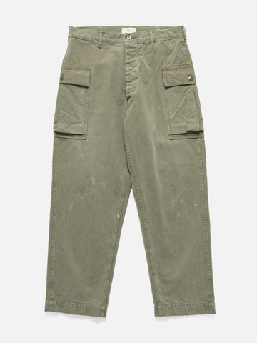 HERILL US Army M-43 HBT Pants Olive Drab, Cargo Pants