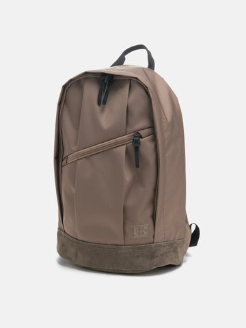 hobo Daypack 17L Polyester Oxford Cordura with Pig Suede Taupe, Backpacks