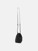 hobo Drawstring Pouch Deer Leather Black, Pouches