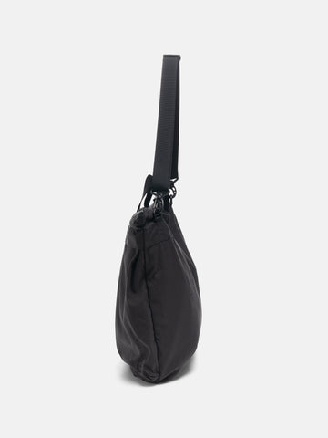 hobo Helmet Bag Nylon Oxford Onibegie Dyed Charcoal, Shoulder Bags