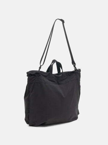 hobo Helmet Bag Nylon Oxford Onibegie Dyed Charcoal, Shoulder Bags