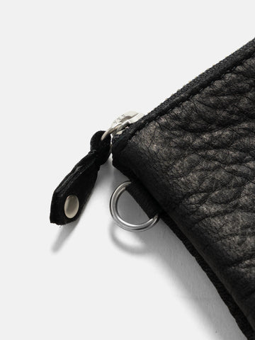 hobo Utility Case M Deer Leather Black, Pouches