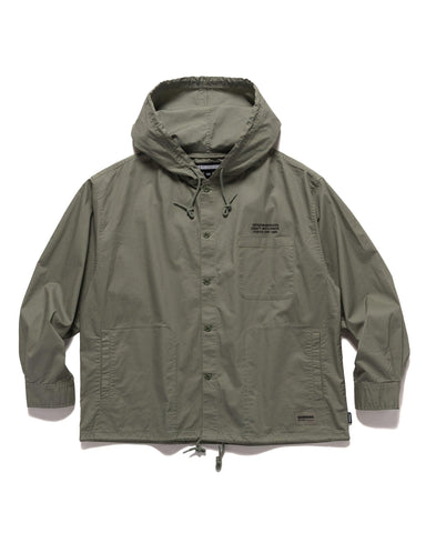 Neighborhood Hooded Shirt / Woven / LS  Olive Drab, Shirts