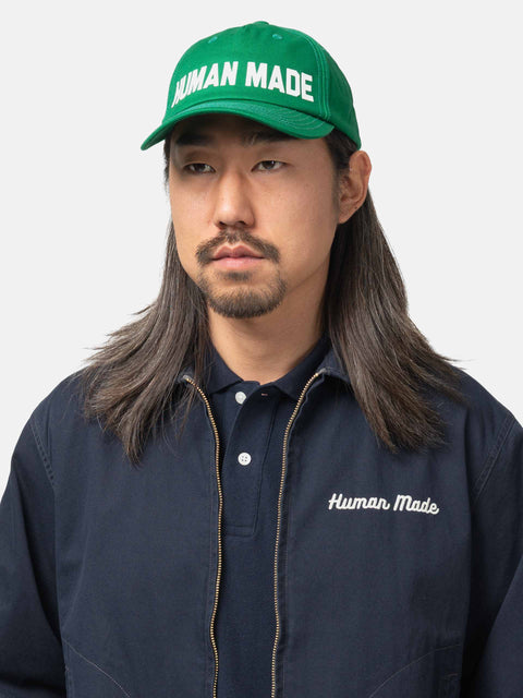 Human Made 5Panel Twill Cap Green, Caps